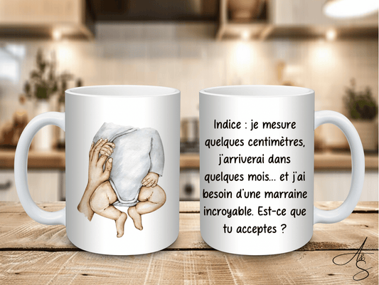 Annonce de grossesse marraine