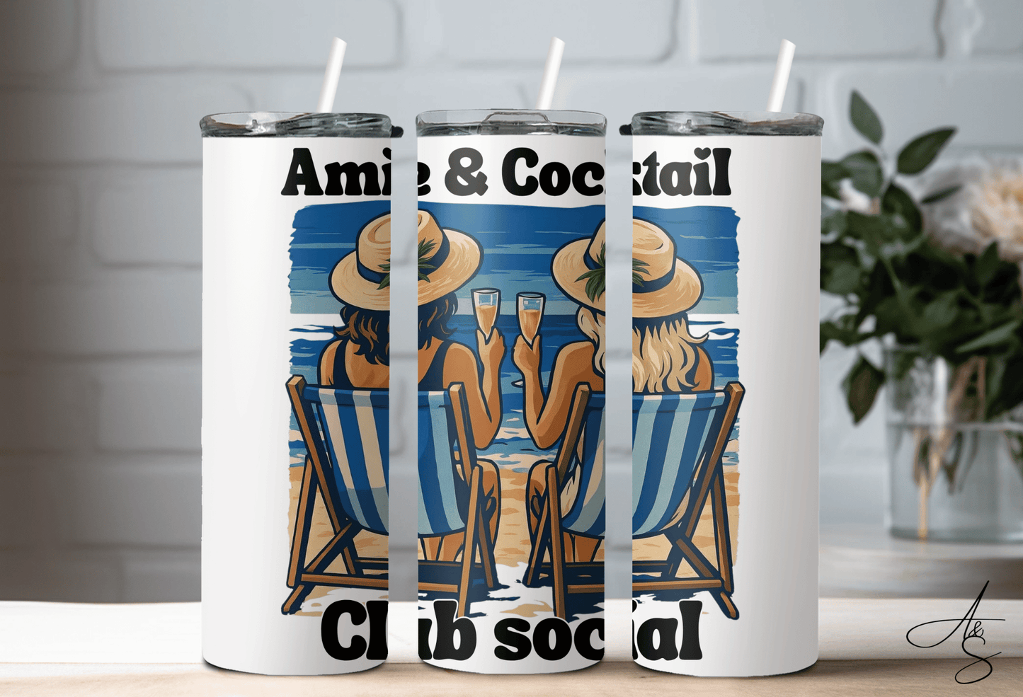 Amie & cocktail Club social