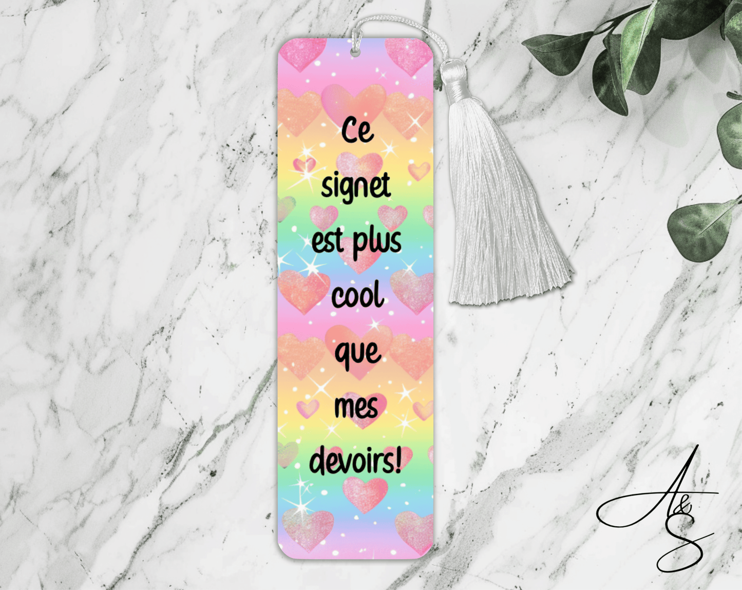 Ce signet est plus cool que mes devoirs !