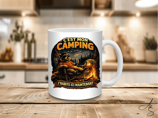 C’est mon camping , j’habite ici maintenant