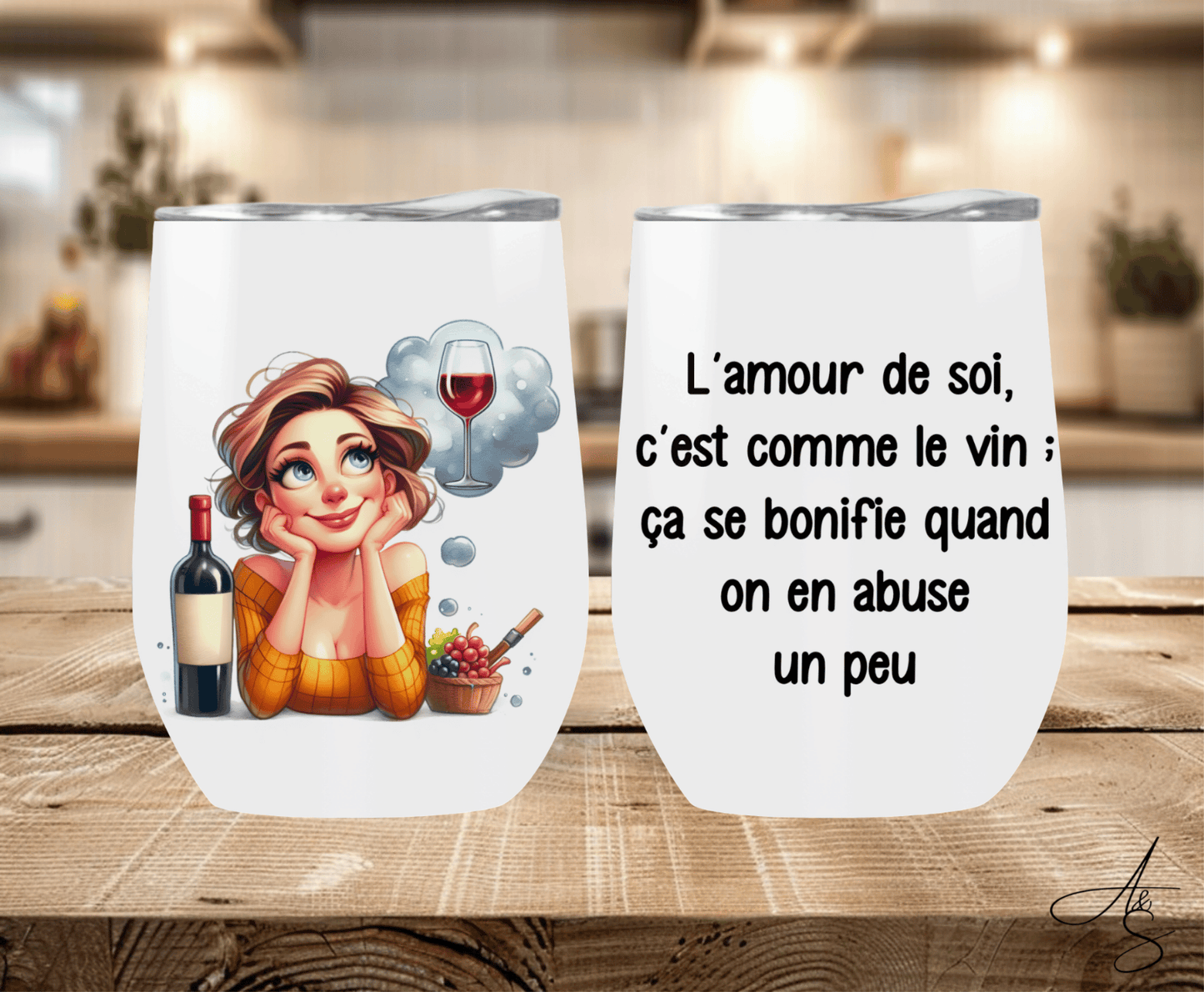L’amour de soi, c’est comme le vin ! Ça se bonifie quand on en abuse un peu