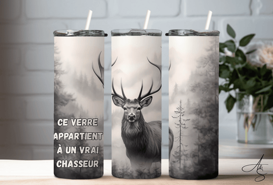 Ce verre appartient à un vrai chasseur