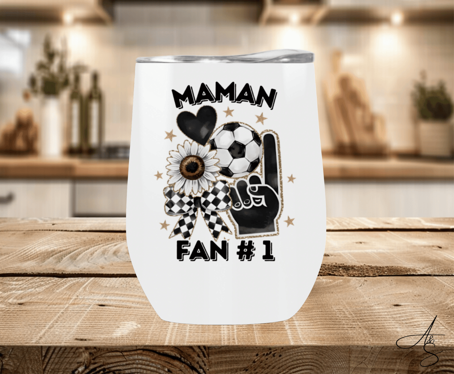 Maman fan # 1 soccer