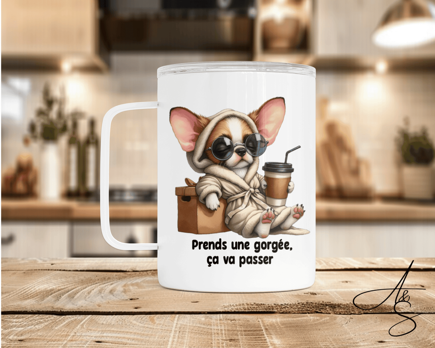 Prends une gorgée, ça va passer