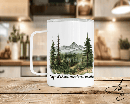 Café d’abord, aventure ensuite
