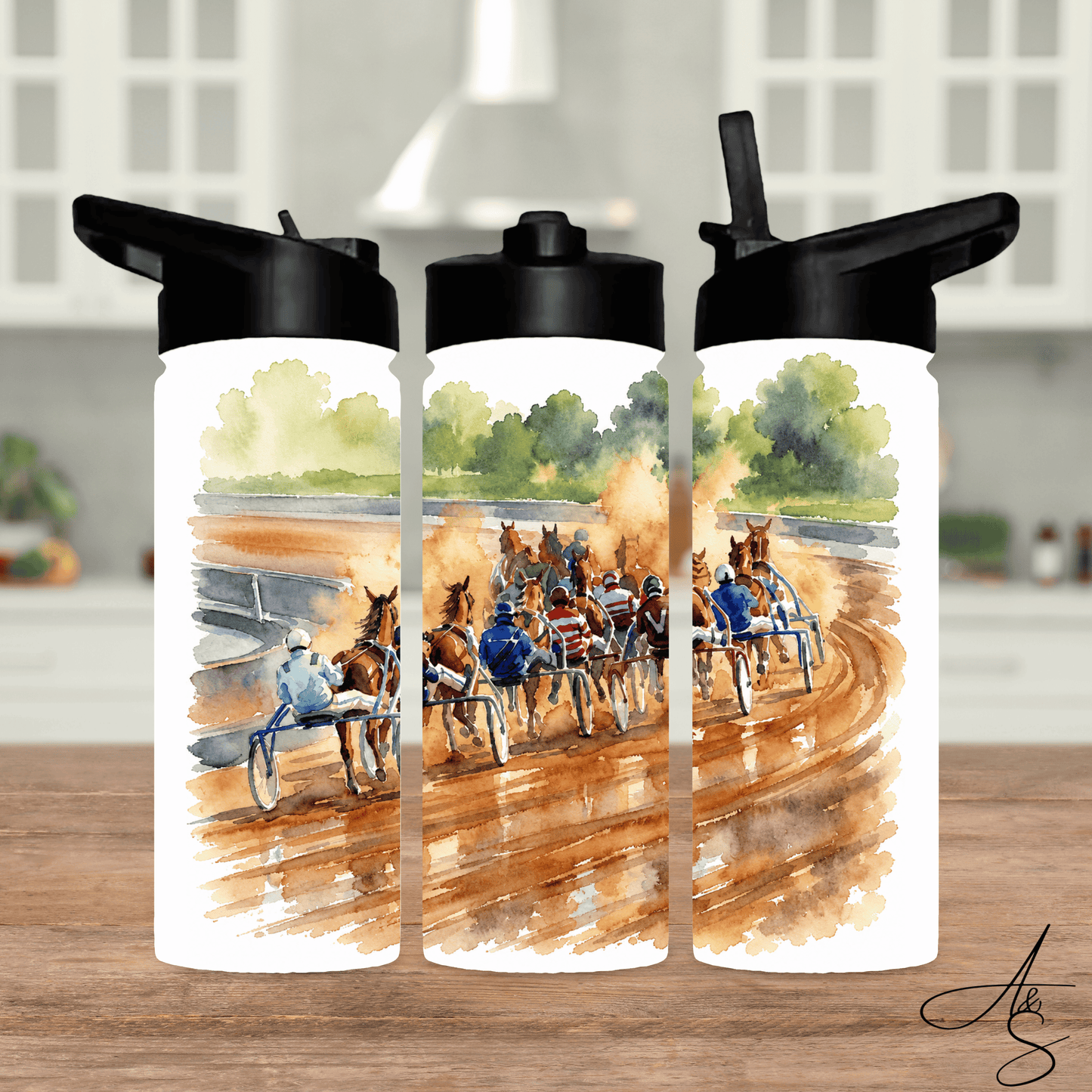 Course sous harnais