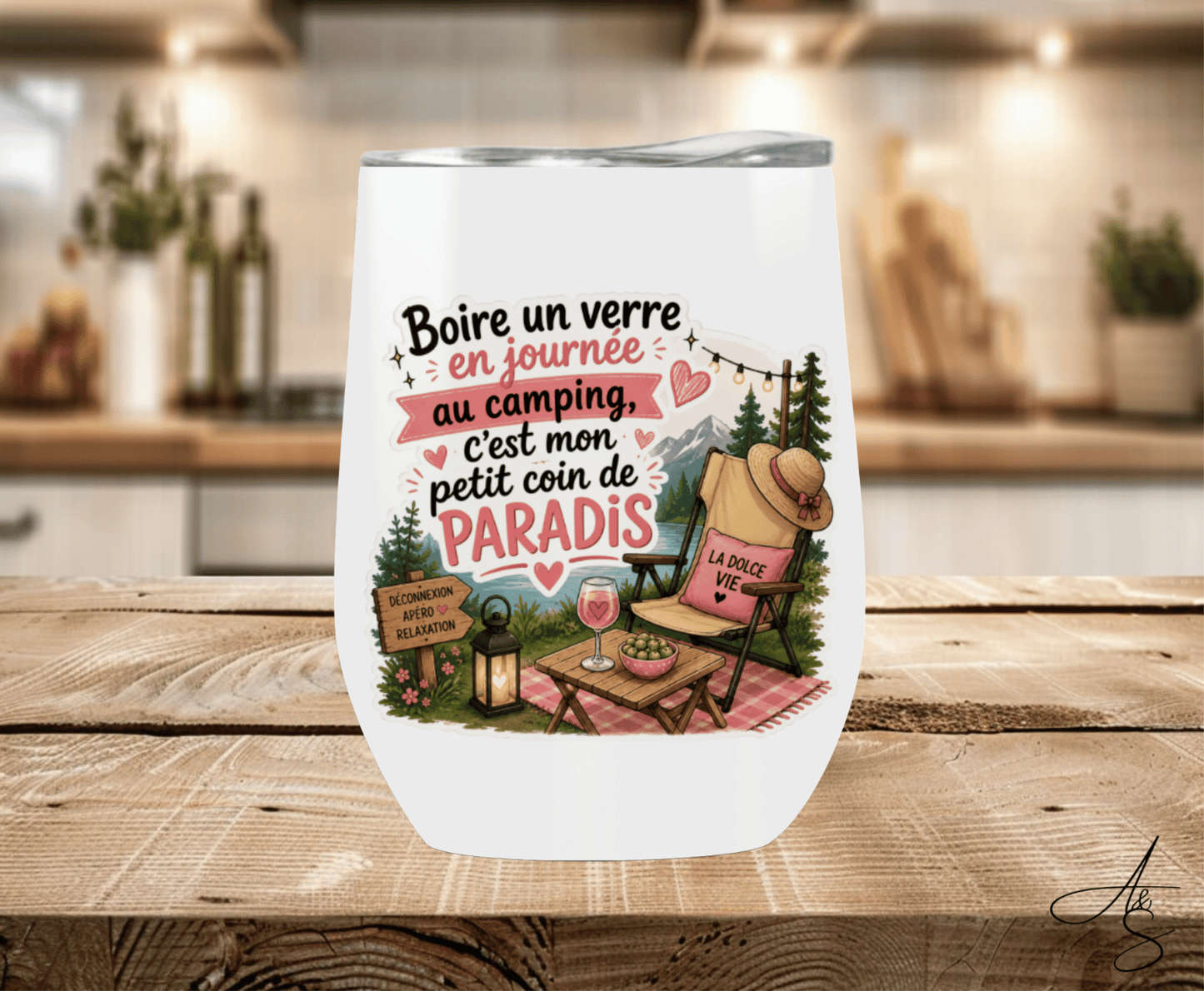 Boire en journée au camping c’est mon petit coin de paradis