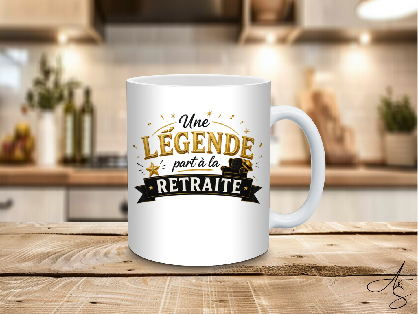 Une légende par à la retraite