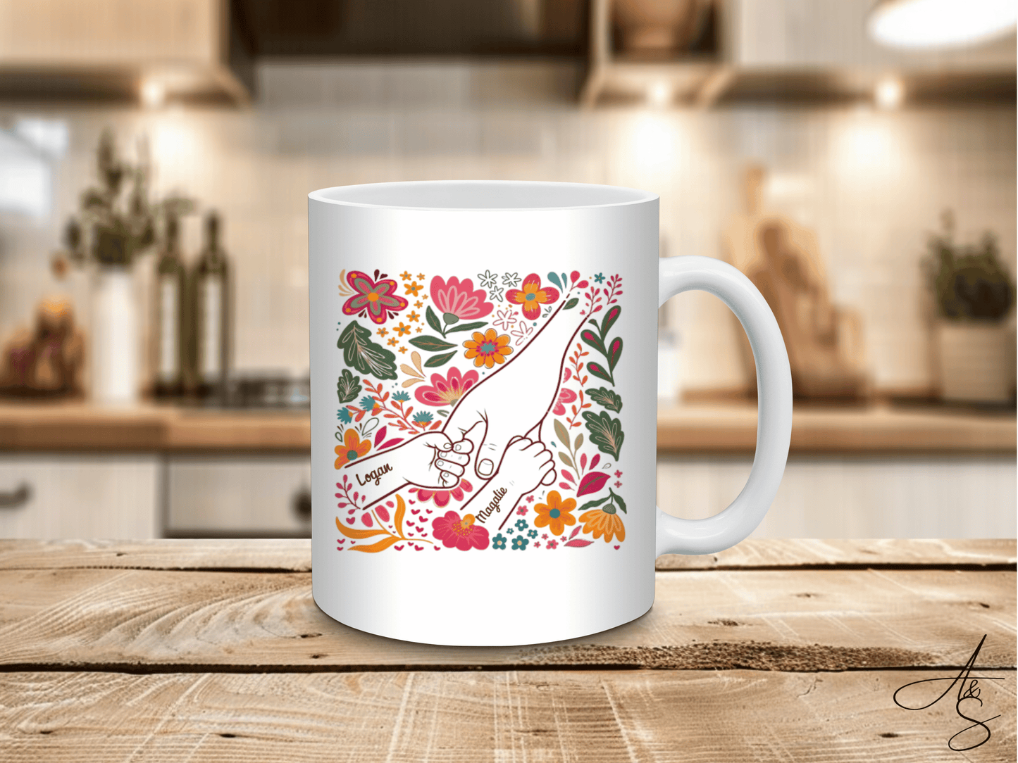 Mains maman & enfants
