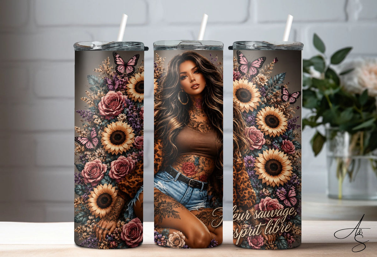 Fleur sauvage, esprit libre