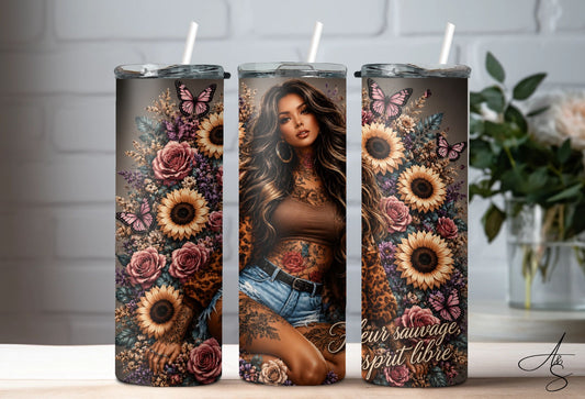 Fleur sauvage, esprit libre