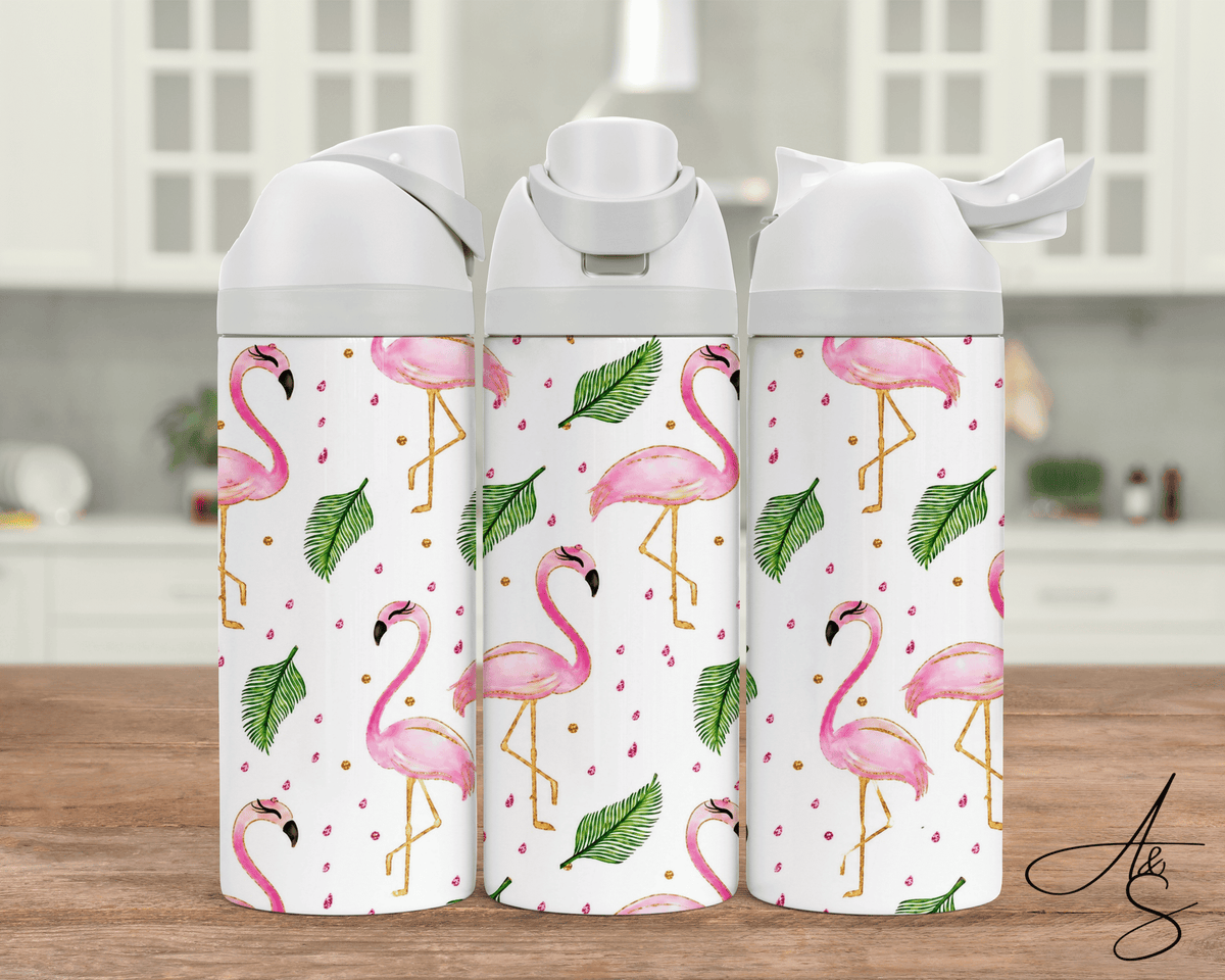 Flamant rose & or