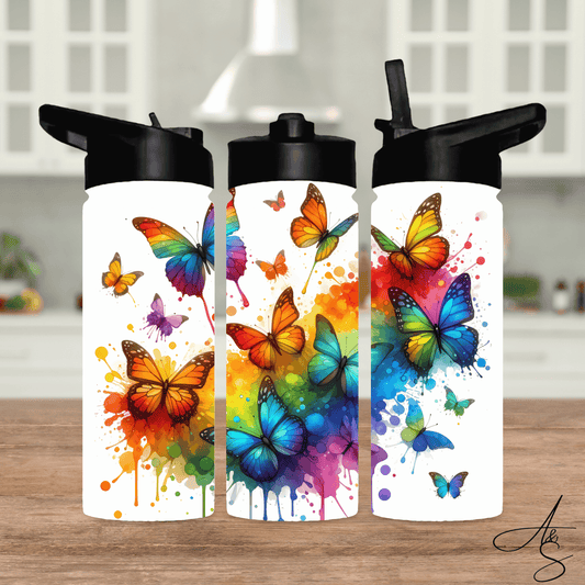 Papillons colorés