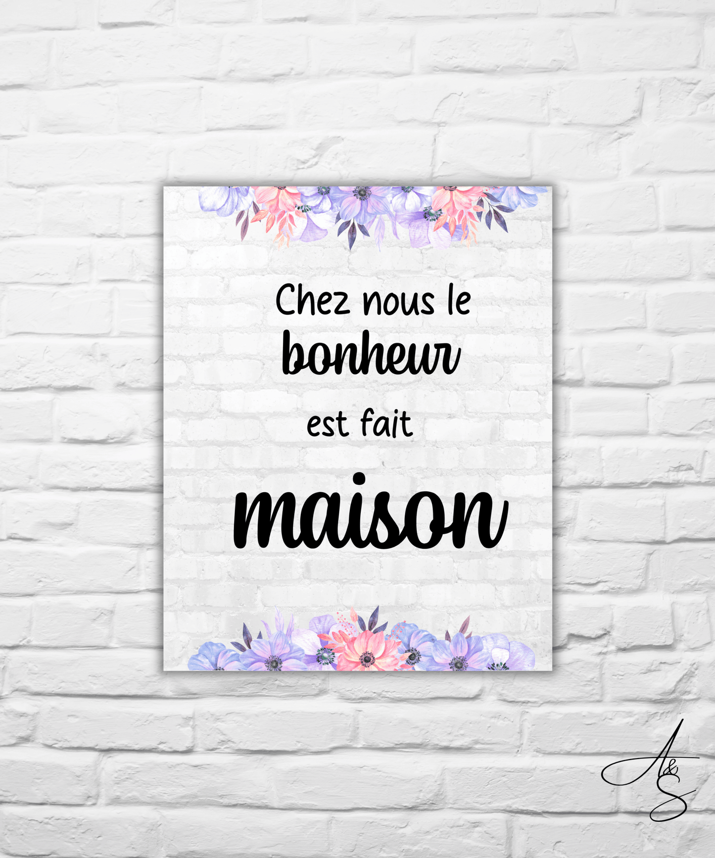 Chez nous le bonheur est fait maison