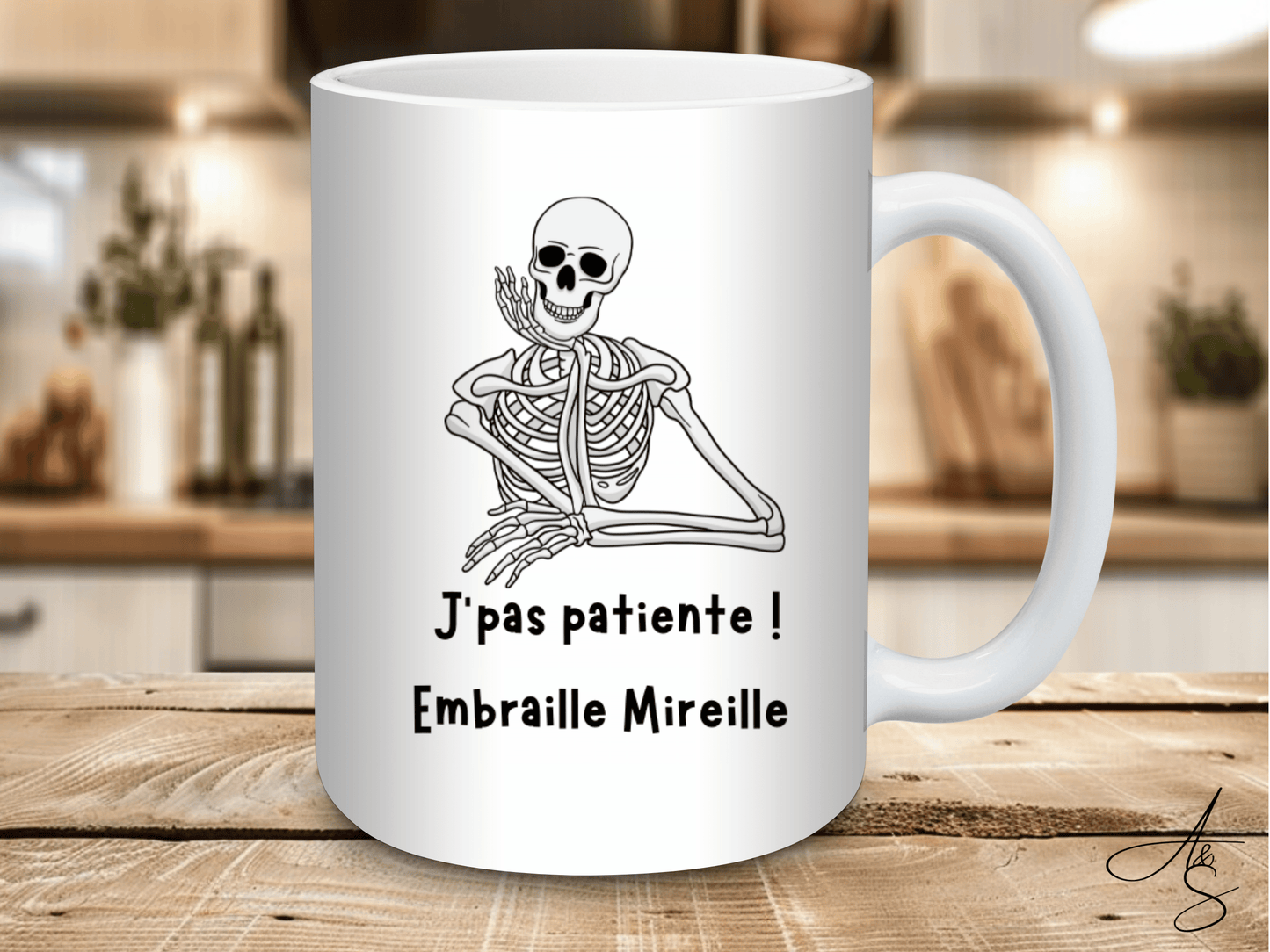 J'pas patiente ! embraye Mireille