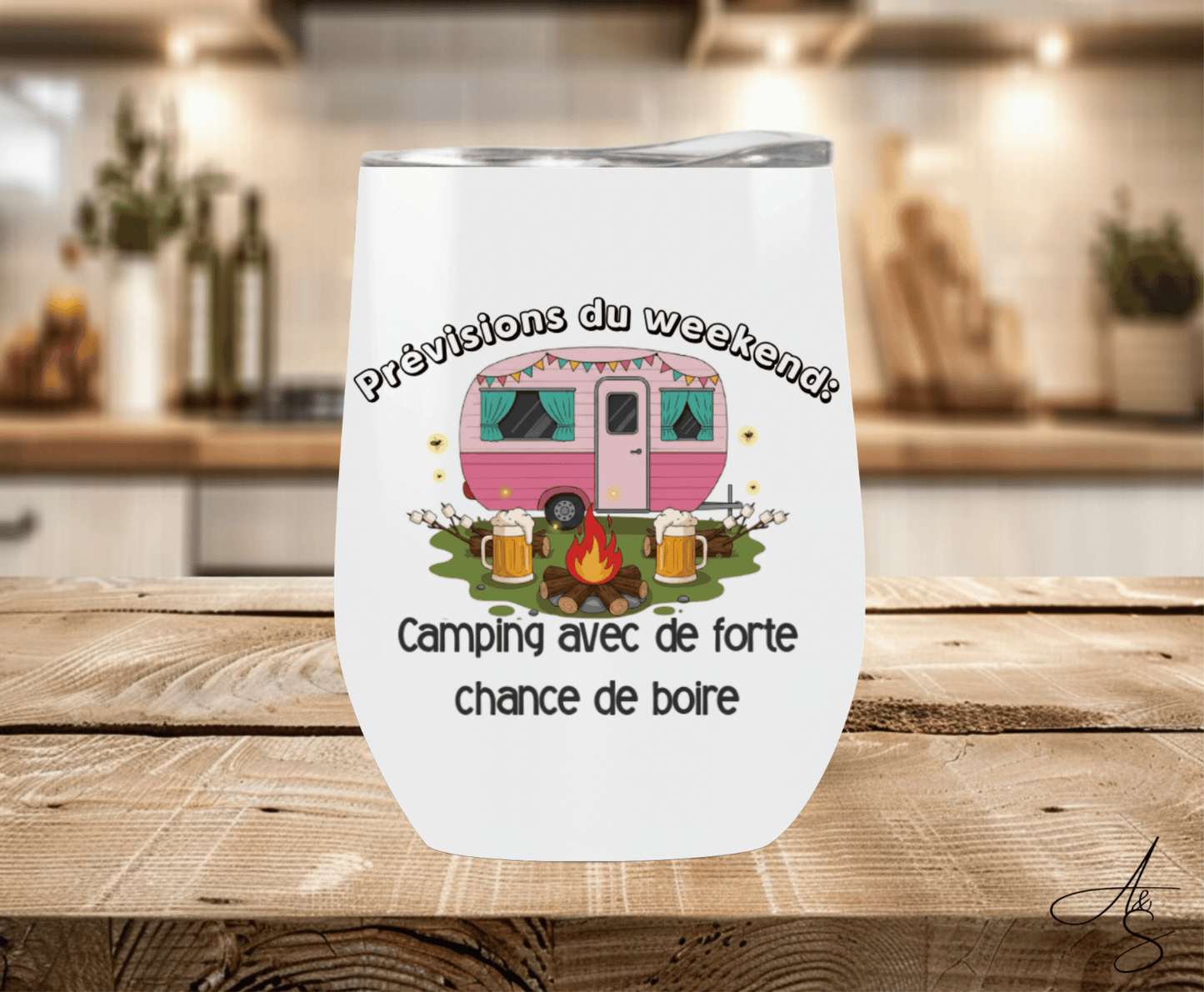 Prévisions du weekend: camping avec forte chance de boire