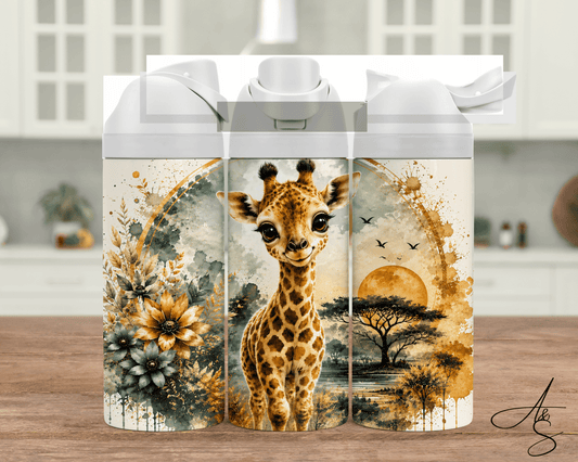Girafe & savane