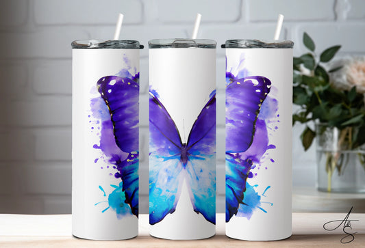 Papillon aquarelle