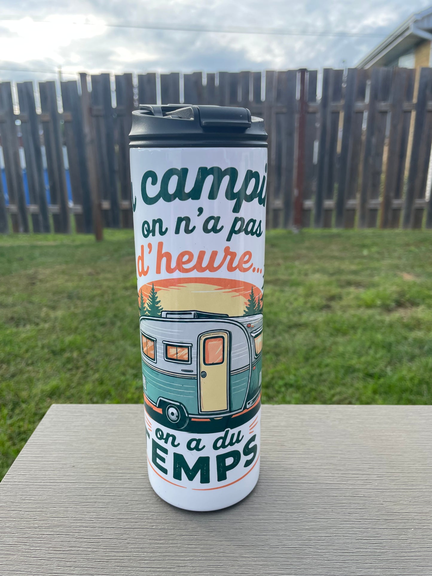 Au camping, on n’a pas d’heure… On a du temps