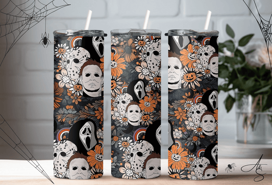 Fleurs orange & Halloween