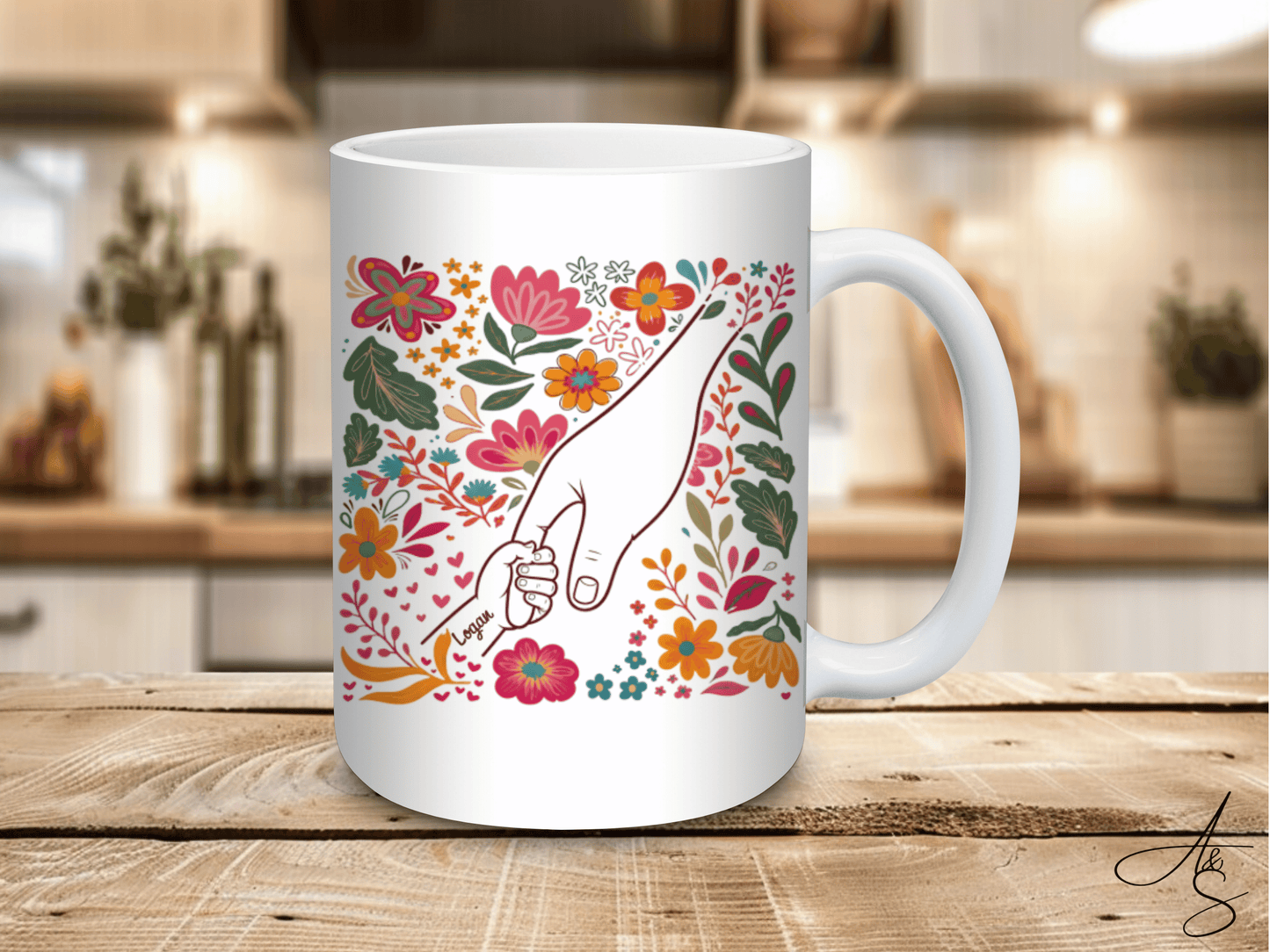 Mains maman & enfants