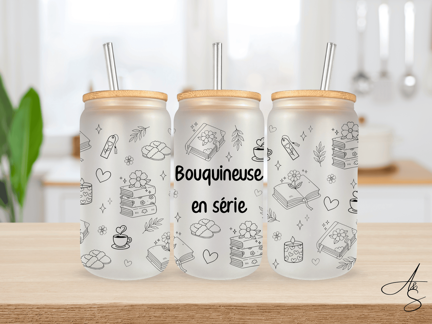 Bouquineuse en série