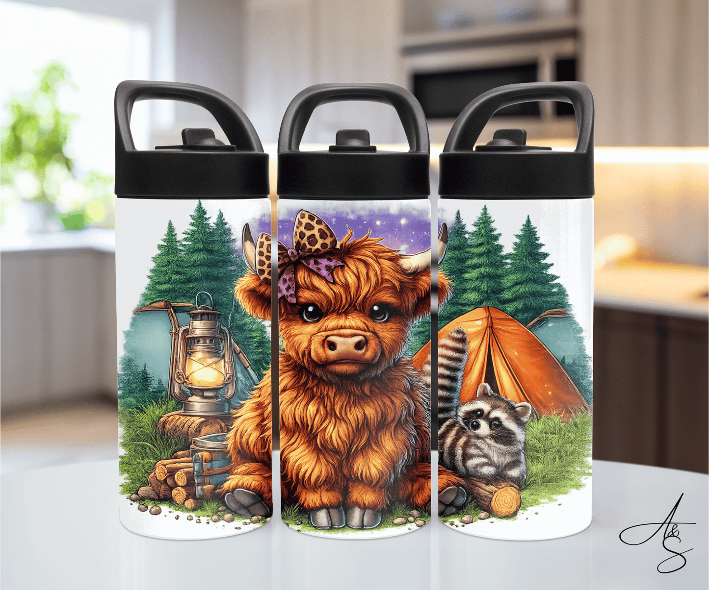 Highland en camping