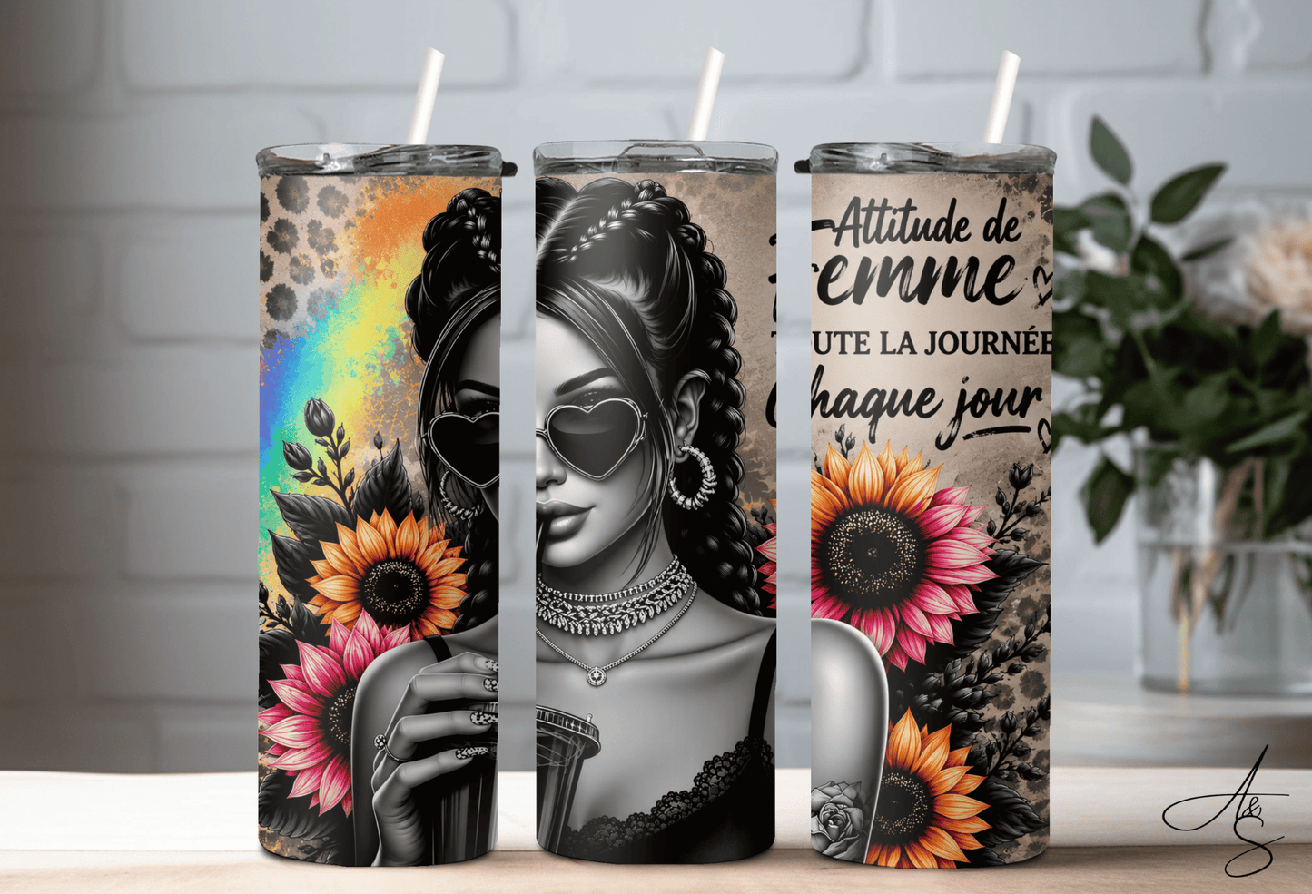 Attitude de femme toute la journée chaque jour