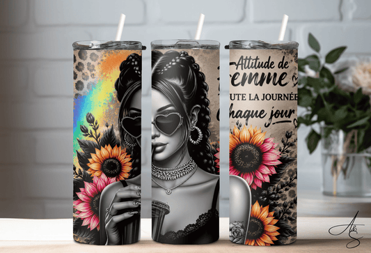 Attitude de femme toute la journée chaque jour