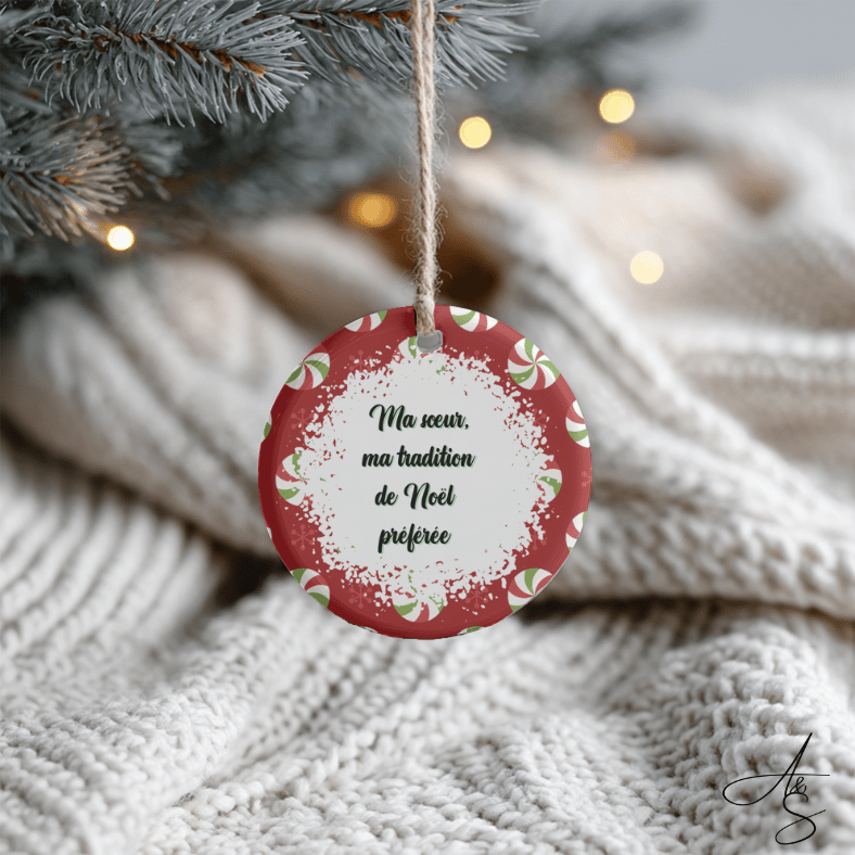 Ma soeur, ma tradition de Noël préférée