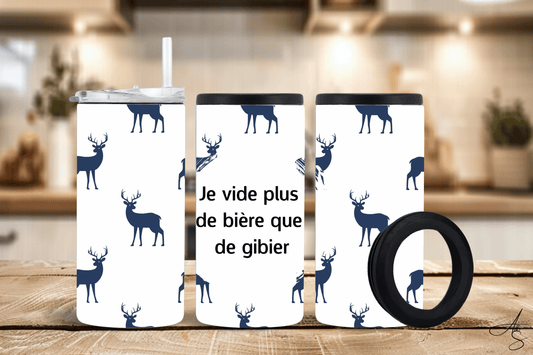 Je vide plus de bière que de gibier