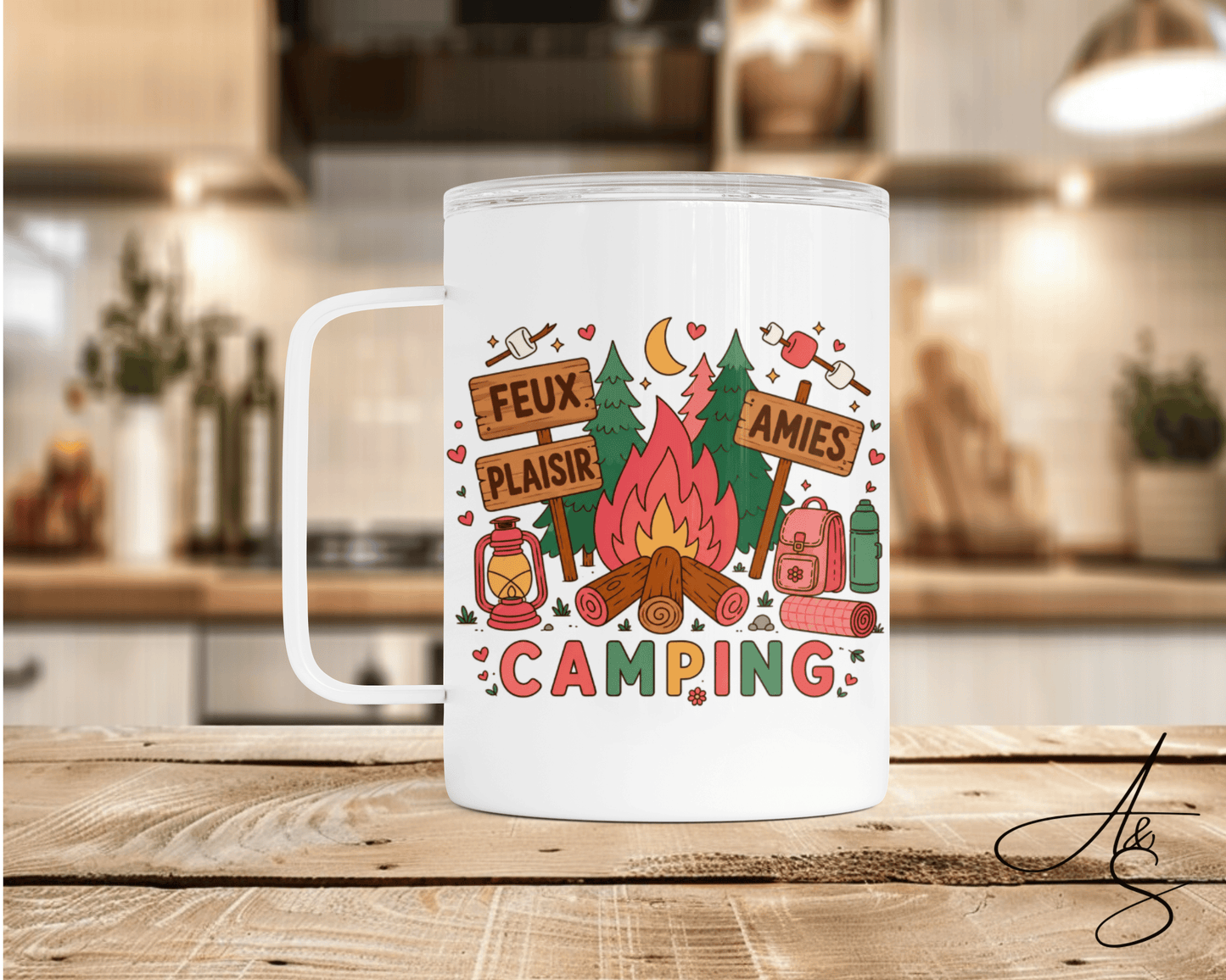 Camping Feux,Plaisir,Amies