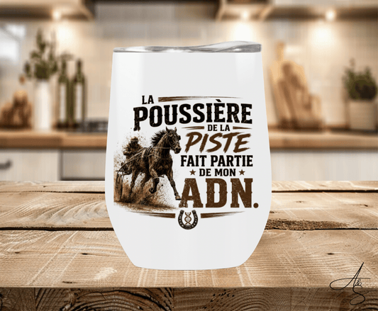 La poussière de la piste fait parti de mon ADN