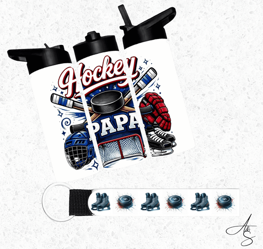 Ensemble papa hockey