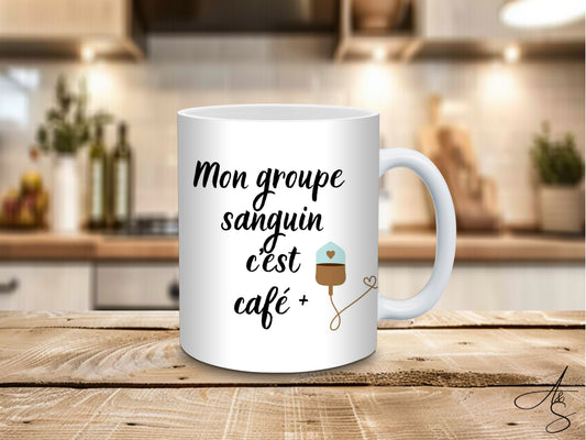 Groupe sanguin café+