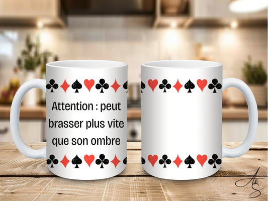 Attention: peut brasser plus vite que son ombre