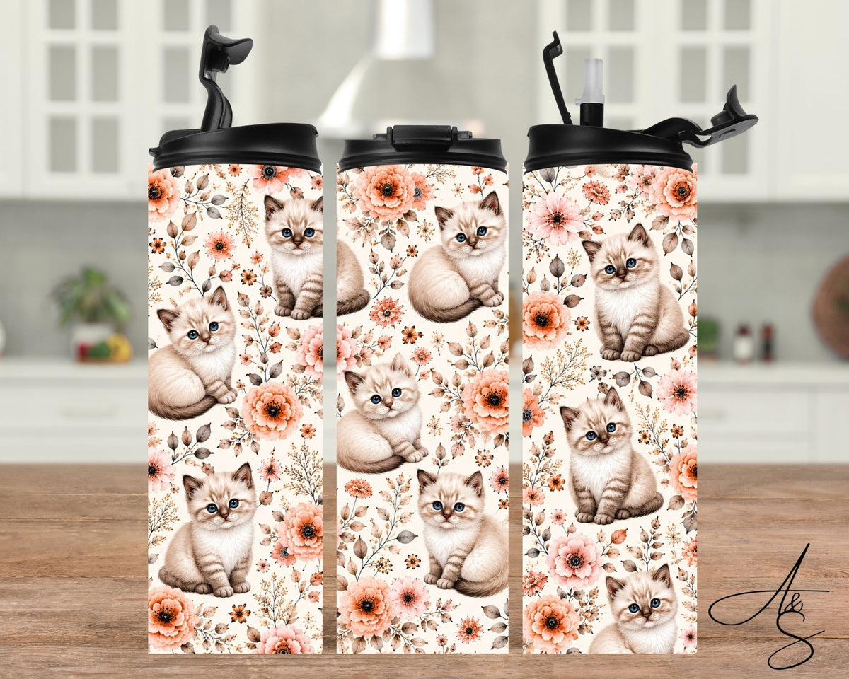 Chatons & fleurs