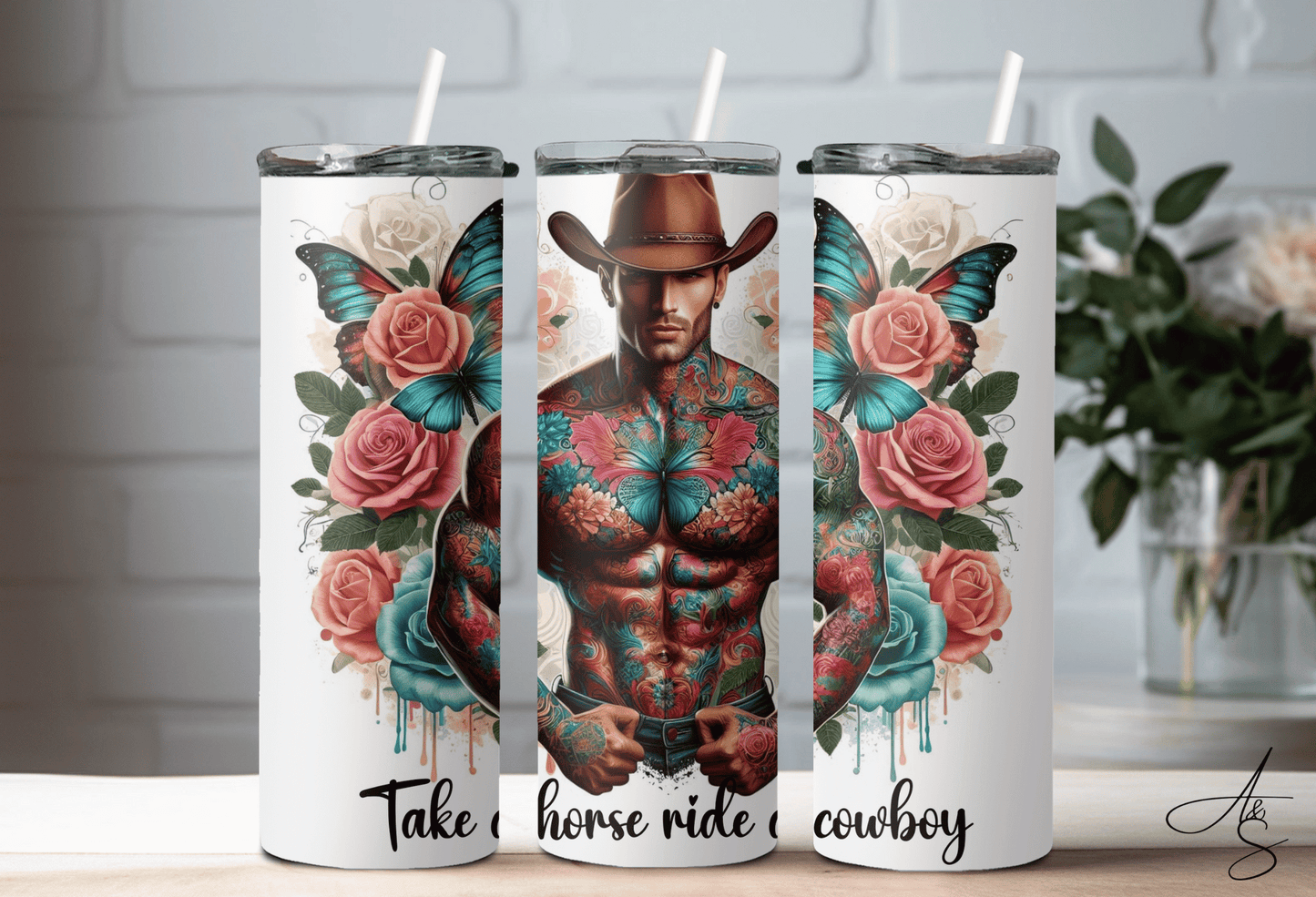 Take a horse, ride a cowboy