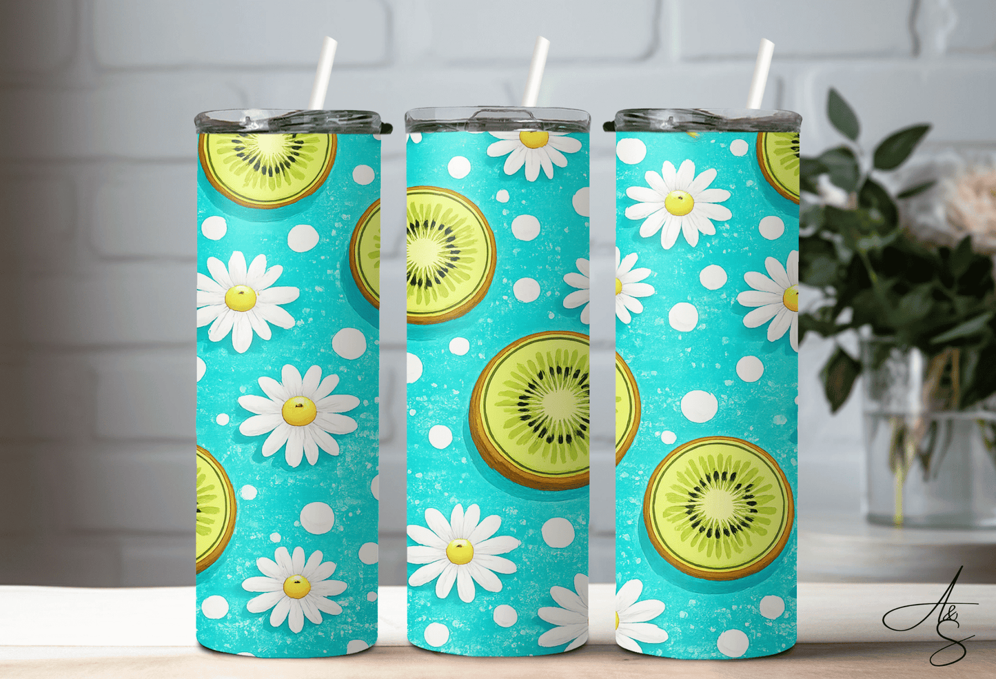 Kiwi & marguerites
