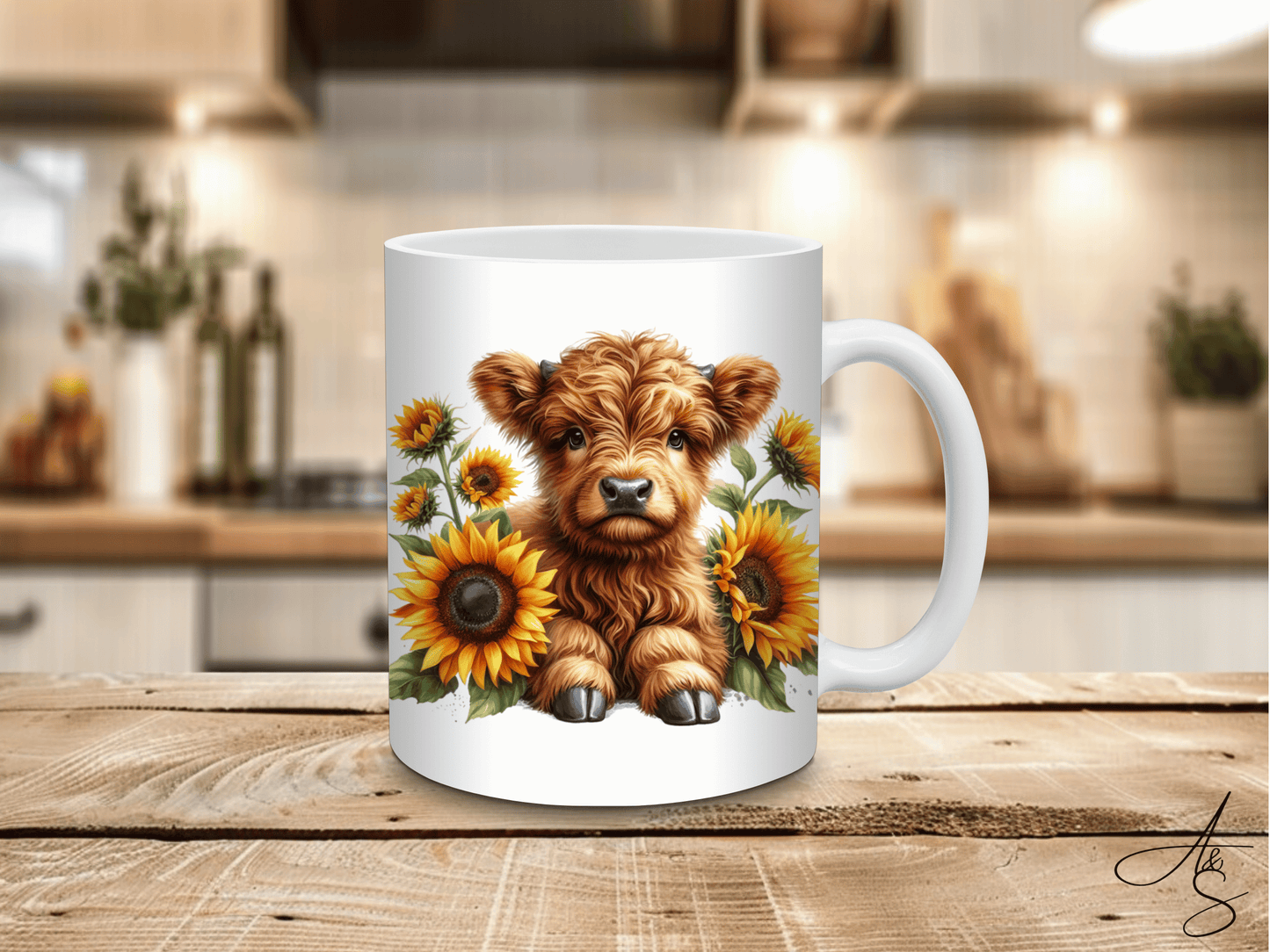 Highland & tournesols