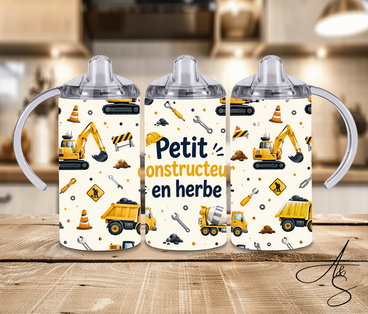 Petit constructeur en herbe
