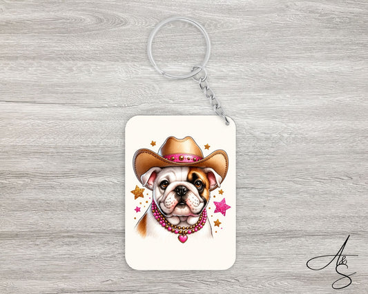 Bulldog anglais cowboy