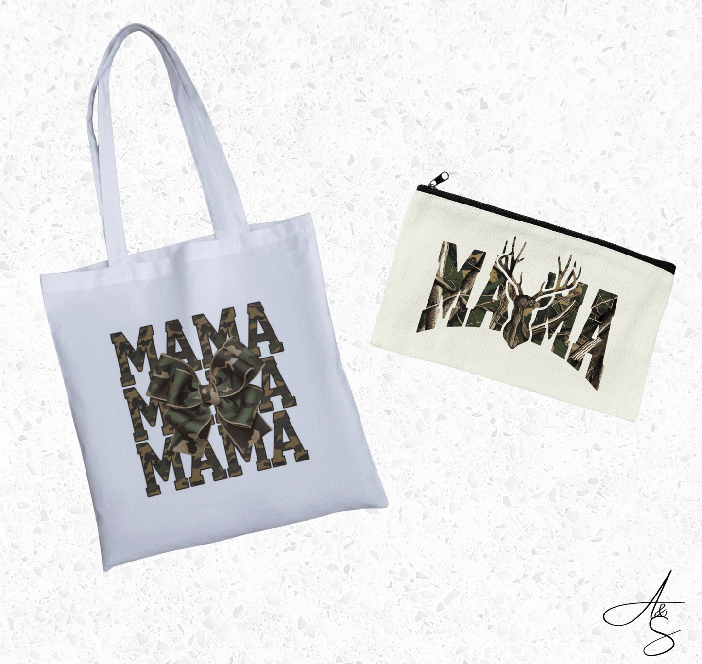Ensemble mama camouflage