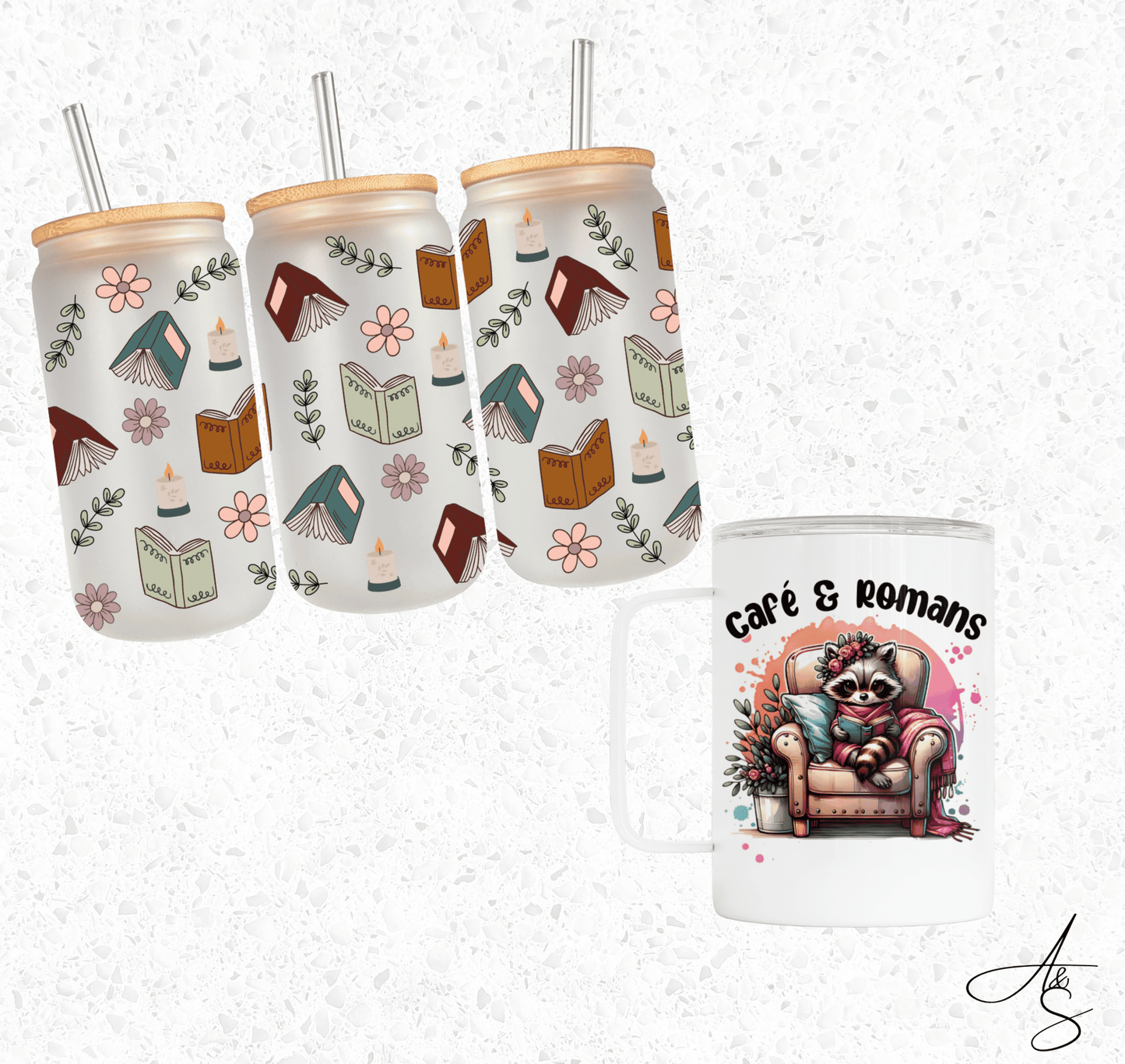 Ensemble café & romans