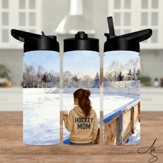 Hockey mom patinoire extérieur