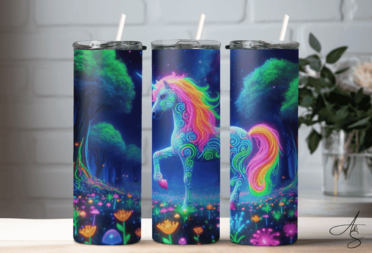 Licorne néon