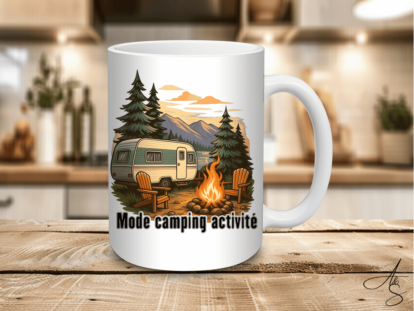 Mode camping activité
