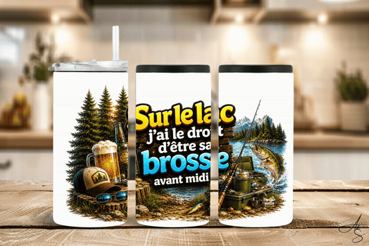 Sur le lac j’ai le droit d’être sa brosse avant midi