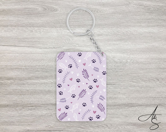 Patte de chat mauve