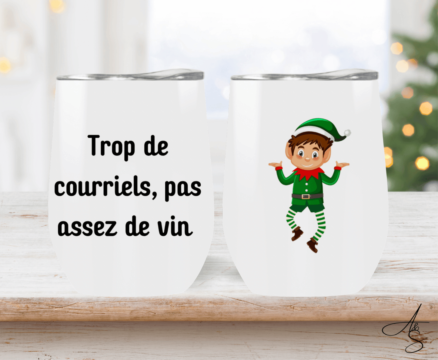 Trop de courriels, pas assez de vin